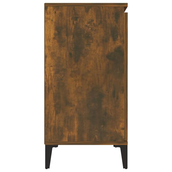 vidaXL Μπουφές Καπνιστή Δρυς 104 x 35 x 70 εκ. Επεξεργασμένο Ξύλο