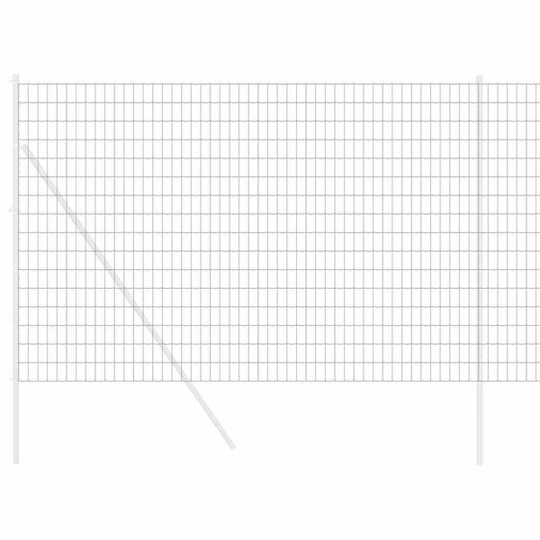 vidaXL &Phi;&rho;ά&chi;&tau;&eta;&sigmaf; &Epsilon;uro &Gamma;&kappa;&rho;&iota; 1,6 x 10 m &Sigma;ί&delta;&eta;&rho;&omicron;&sigmaf; &mu;&epsilon; &epsilon;&pi;&iota;&kappa;ά&lambda;&upsilon;&psi;&eta; PVC