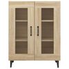vidaXL Ντουλάπι Sonoma Δρυς 69,5 x 34 x 90 εκ. από Επεξεργασμένο Ξύλο