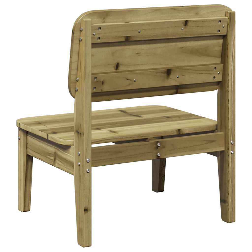 Καρέκλα κήπου vidaXL 60x52,5x72 cm Εμποτισμένο ξύλο πεύκο