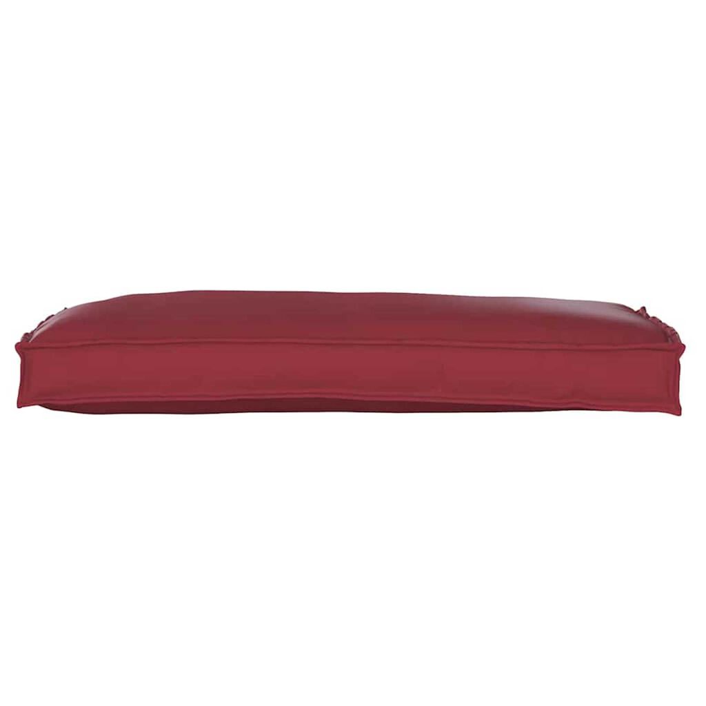 vidaXL Μαξιλάρι παλέτας για πάγκο Κόκκινο 100 x 40 x 8 εκ