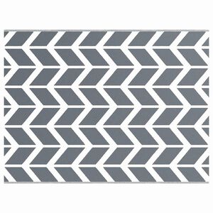 vidaXL Χαλί εξωτερικού χώρου ARAKIL Γκρι 300 x 400 cm PP