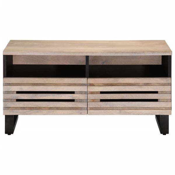 vidaXL Τραπεζάκι Σαλονιού 80x55x40 εκ. από Μασίφ Ξύλο Μάνγκο