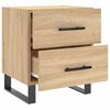 vidaXL Κομοδίνο Sonoma Δρυς 40 x 35 x 47,5 εκ. από Επεξεργασμένο Ξύλο