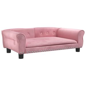 vidaXL &Kappa;&rho;&epsilon;&beta;ά&tau;&iota; &Sigma;&kappa;ύ&lambda;&omicron;&upsilon; &Rho;&omicron;&zeta; 95 x 55 x 30 &epsilon;&kappa;. &Beta;&epsilon;&lambda;&omicron;ύ&delta;&iota;&nu;&omicron;