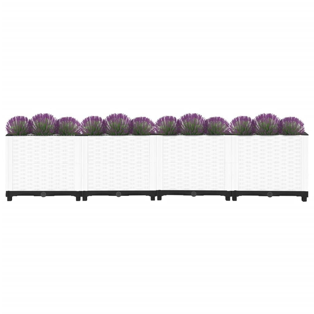 vidaXL Ζαρντινιέρα 160 x 40 x 38 εκ. από Πολυπροπυλένιο