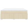 vidaXL &Kappa;&rho;&epsilon;&beta;ά&tau;&iota; Boxspring &mu;&epsilon; &Sigma;&tau;&rho;ώ&mu;&alpha; &Kappa;&rho;&epsilon;&mu; 180x200 &epsilon;&kappa;. &Upsilon;&phi;&alpha;&sigma;&mu;ά&tau;&iota;&nu;&omicron;
