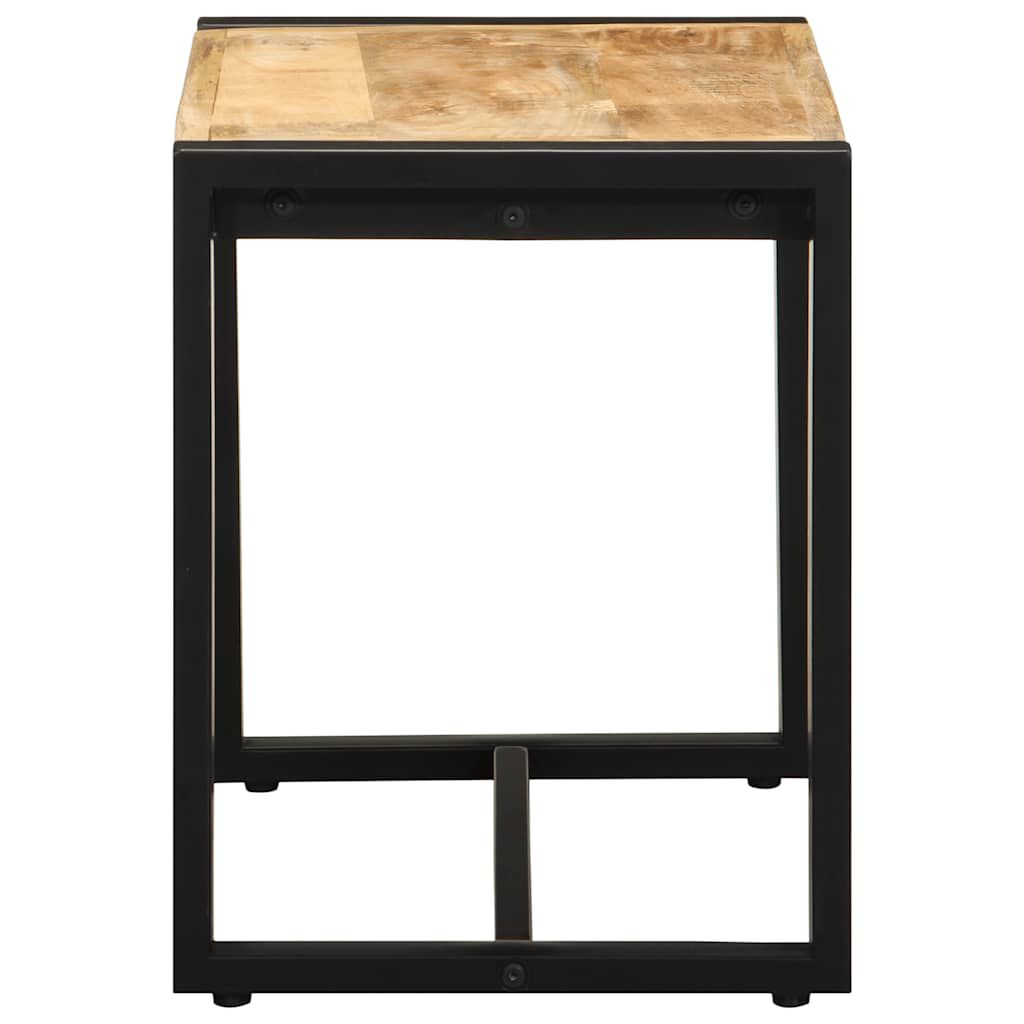 Πάγκος vidaXL 60x35x45 cm Στερεό ακατέργαστο ξύλο Mango