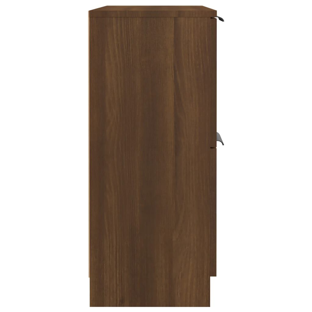 vidaXL Μπουφές Καφέ Δρυς 60 x 30 x 70 εκ. από Επεξεργασμένο Ξύλο