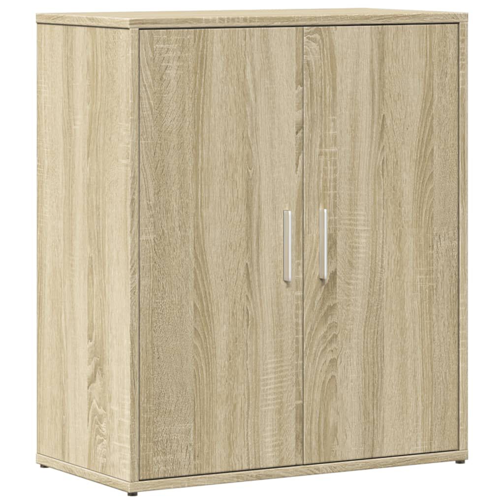 vidaXL Βοηθητικά Ντουλάπια 2 τεμ. Sonoma Δρυς 60x31x70 εκ. Επεξ. Ξύλο