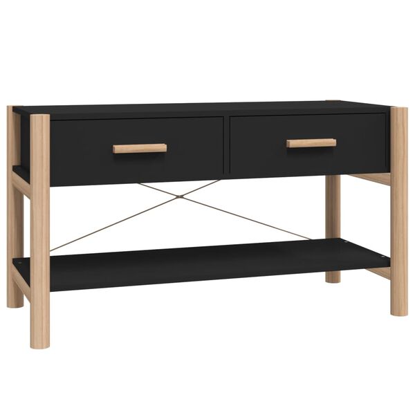 vidaXL Έπιπλο Τηλεόρασης Μαύρο 82 x 38 x 45 εκ. από Επεξεργασμένο Ξύλο