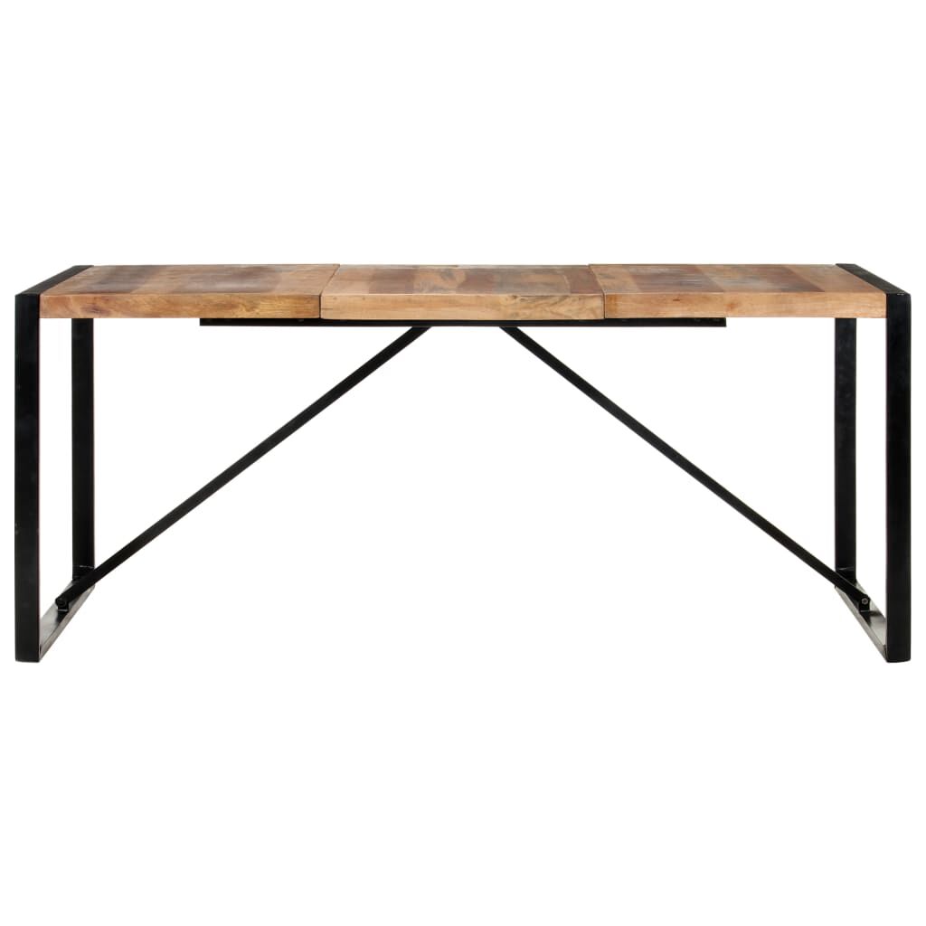 vidaXL Τραπεζαρία 180 x 90 x 75 εκ. από Μασίφ Ξύλο