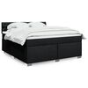 vidaXL &Kappa;&rho;&epsilon;&beta;ά&tau;&iota; Boxspring &mu;&epsilon; &Sigma;&tau;&rho;ώ&mu;&alpha; &Mu;&alpha;ύ&rho;&omicron; 180x200 &epsilon;&kappa;. &Upsilon;&phi;&alpha;&sigma;&mu;ά&tau;&iota;&nu;&omicron;