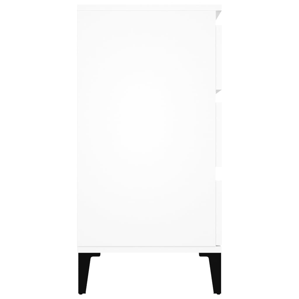 vidaXL Συρταριέρα Λευκή 60 x 35 x 70 εκ. από Επεξεργασμένο Ξύλο