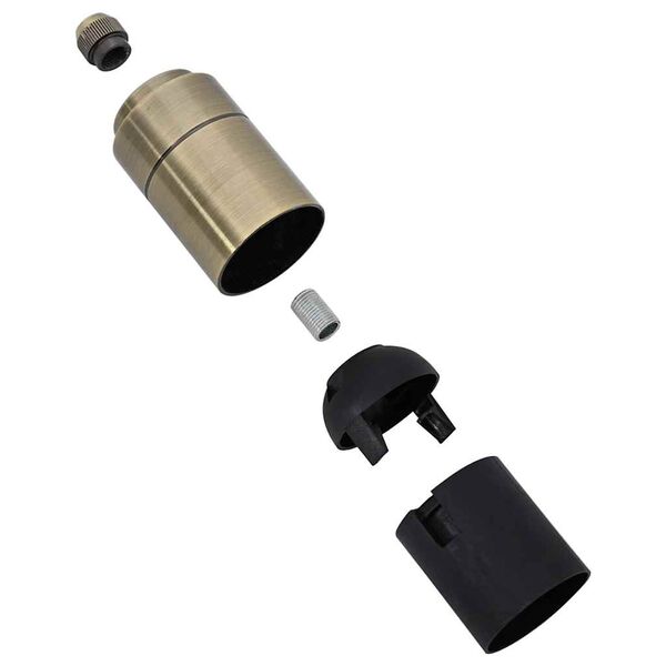 vidaXL Λαμπτήρες 2 τεμάχια Bronze E27