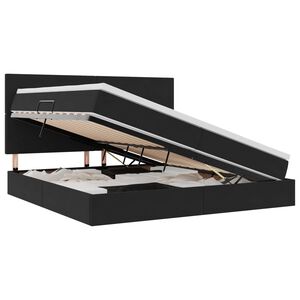 vidaXL &Kappa;&rho;&epsilon;&beta;ά&tau;&iota; &mu;&epsilon; &alpha;&pi;&omicron;&theta;&eta;&kappa;&epsilon;&upsilon;&tau;&iota;&kappa;ό &chi;ώ&rho;&omicron; &kappa;&alpha;&iota; LED &Mu;&alpha;ύ&rho;&omicron; 200 x 200 cm &Beta;&epsilon;&lambda;&omicron;ύ&delta;&omicron;