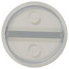 vidaXL Σποτ οροφής Ασημί 29 x 29 x 11 εκ Χάλυβας και γυαλί