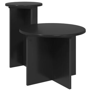 vidaXL &Sigma;&epsilon;&tau; &beta;&omicron;&eta;&theta;&eta;&tau;&iota;&kappa;ά &tau;&rho;&alpha;&pi;&epsilon;&zeta;ά&kappa;&iota;&alpha; 2 pcs &Mu;&alpha;ύ&rho;&eta; &Delta;&rho;&upsilon;&sigmaf; &Epsilon;&pi;&epsilon;&xi;&epsilon;&rho;&gamma;&alpha;&sigma;&mu;έ&nu;&omicron; &Xi;ύ&lambda;&omicron;