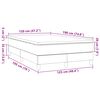 vidaXL &Kappa;&rho;&epsilon;&beta;ά&tau;&iota; Boxspring &mu;&epsilon; &Sigma;&tau;&rho;ώ&mu;&alpha; &Alpha;&nu;&omicron;&iota;&chi;&tau;ό &Gamma;&kappa;&rho;&iota; 120x190 &epsilon;&kappa;. &Upsilon;&phi;&alpha;&sigma;&mu;ά&tau;&iota;&nu;&omicron;