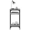 vidaXL Βοηθητικό Τραπέζι Γκρι Sonoma 40x30x75 εκ. Επεξεργασμένο Ξύλο