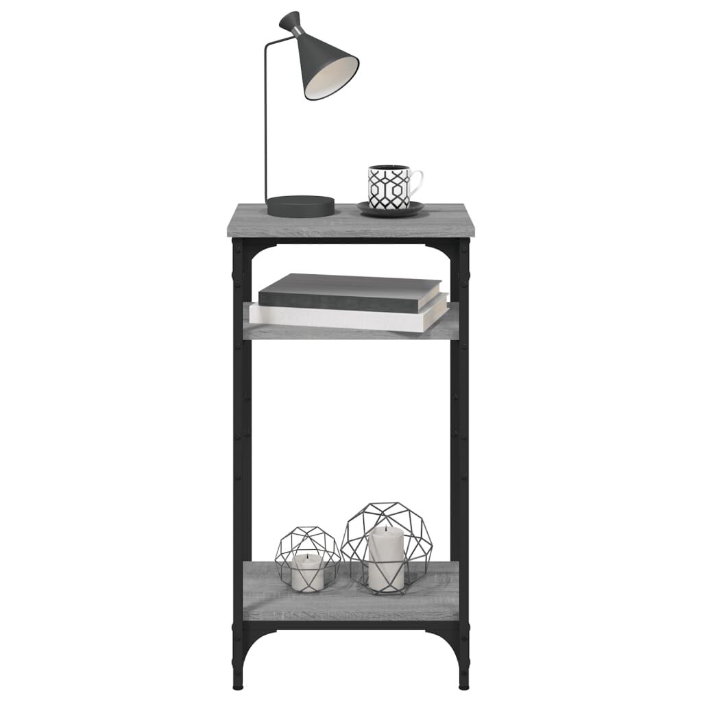 vidaXL Βοηθητικό Τραπέζι Γκρι Sonoma 40x30x75 εκ. Επεξεργασμένο Ξύλο
