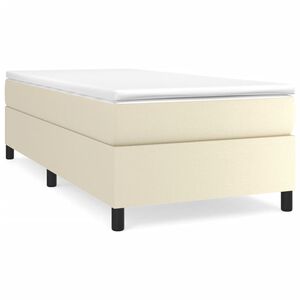vidaXL &Kappa;&rho;&epsilon;&beta;ά&tau;&iota; Boxspring &mu;&epsilon; &Sigma;&tau;&rho;ώ&mu;&alpha; &Kappa;&rho;&epsilon;&mu; 100x200&epsilon;&kappa;. &alpha;&pi;ό &Sigma;&upsilon;&nu;&theta;&epsilon;&tau;&iota;&kappa;ό &Delta;έ&rho;&mu;&alpha;