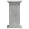 vidaXL Βάσεις Φυτών Γκρι Σκυρ. 33x33x60 εκ. Επεξεργασμένο Ξύλο