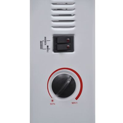 Ηλεκτρικό θερμαντικό σώμα Θερμοπομπός 2000 W Λευκός