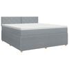vidaXL &Kappa;&rho;&epsilon;&beta;ά&tau;&iota; box spring &mu;&epsilon; &sigma;&tau;&rho;ώ&mu;&alpha; &Alpha;&nu;&omicron;&iota;&chi;&tau;ό &gamma;&kappa;&rho;&iota; 140 x 200 cm Ύ&phi;&alpha;&sigma;&mu;&alpha;