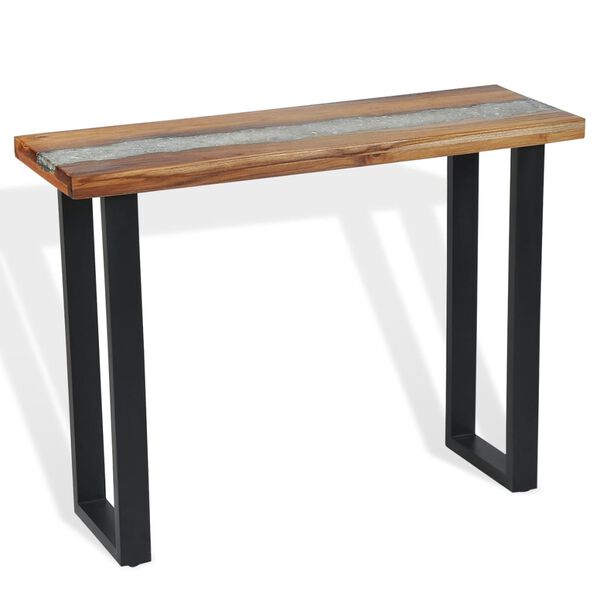 vidaXL Κονσόλα Τραπέζι 100 x 35 x 75 εκ. από Ξύλο Teak