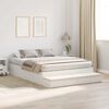 vidaXL Κρεβάτι με αποθηκευτικό χώρο Λευκό 226.5 x 135 x 31.5 εκ