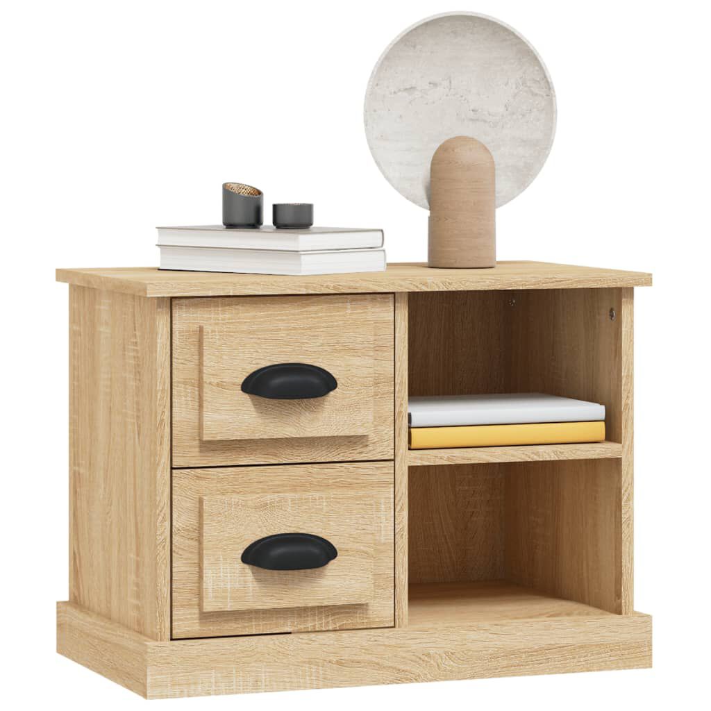vidaXL Κομοδίνο Sonoma Δρυς 60x35,5x45 εκ.