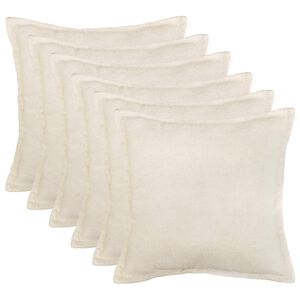 vidaXL &Kappa;ά&lambda;&upsilon;&mu;&mu;&alpha; &Mu;&alpha;&xi;&iota;&lambda;&alpha;&rho;&iota;&omicron;ύ 6 pcs HOUTEN &Kappa;&rho;&epsilon;&mu; 30 x 30 cm &Mu;&pi;&omicron;&upsilon;&kappa;&lambda;έ