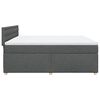 vidaXL &Kappa;&rho;&epsilon;&beta;ά&tau;&iota; Boxspring &mu;&epsilon; &Sigma;&tau;&rho;ώ&mu;&alpha; &Sigma;&kappa;&omicron;ύ&rho;&omicron; &Gamma;&kappa;&rho;&iota; 200x200 &epsilon;&kappa;. &Upsilon;&phi;&alpha;&sigma;&mu;ά&tau;&iota;&nu;&omicron;