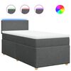 vidaXL &Kappa;&rho;&epsilon;&beta;ά&tau;&iota; Boxspring &mu;&epsilon; &Sigma;&tau;&rho;ώ&mu;&alpha; &Sigma;&kappa;&omicron;ύ&rho;&omicron; &Gamma;&kappa;&rho;&iota; 90x200 &epsilon;&kappa;. &Upsilon;&phi;&alpha;&sigma;&mu;ά&tau;&iota;&nu;&omicron;
