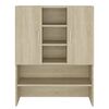 vidaXL Ντουλάπι Πλυντηρίου Sonoma Δρυς 70,5 x 25,5 x 90 εκ.