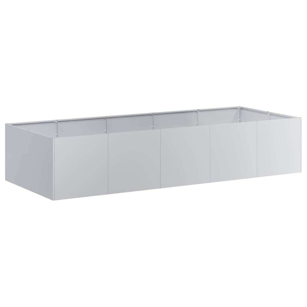 vidaXL Ζαρντινιέρα 200x80x40 εκ. από Γαλβανισμένο Ατσάλι