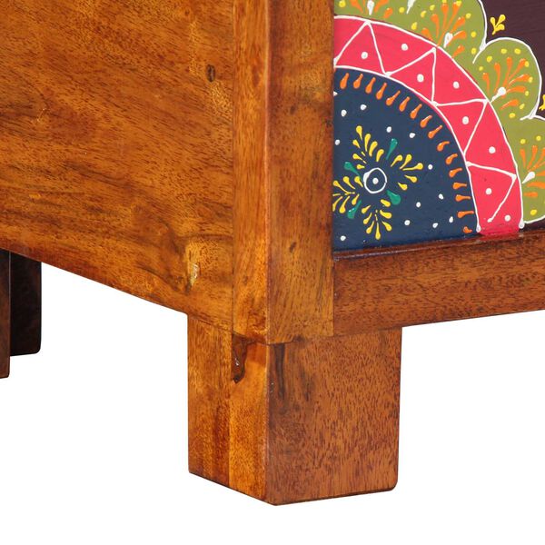 vidaXL Κιβώτιο Αποθήκευσης Καφέ 50x30x40 εκ από Μασίφ Ξύλο Ακακίας
