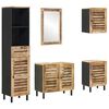 vidaXL &Sigma;&epsilon;&tau; &Nu;&tau;&omicron;&upsilon;&lambda;&alpha;&pi;&iota;ώ&nu; &Mu;&pi;ά&nu;&iota;&omicron;&upsilon; 5 &tau;&mu;&chi;. &Phi;&upsilon;&sigma;&iota;&kappa;ό 38 x 33 x 160 &epsilon;&kappa;.