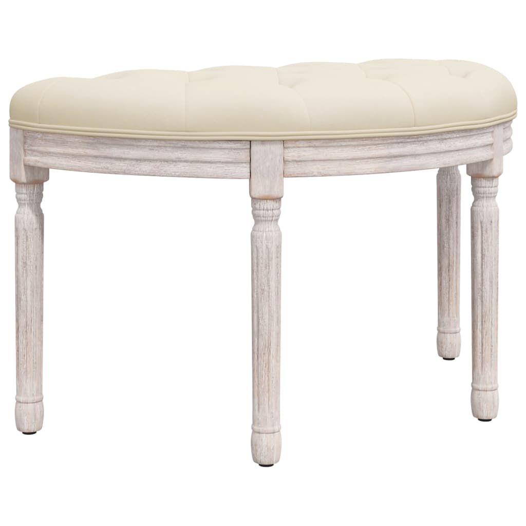 vidaXL Πάγκος 81,5 x 41 x 49 εκ. Λινός