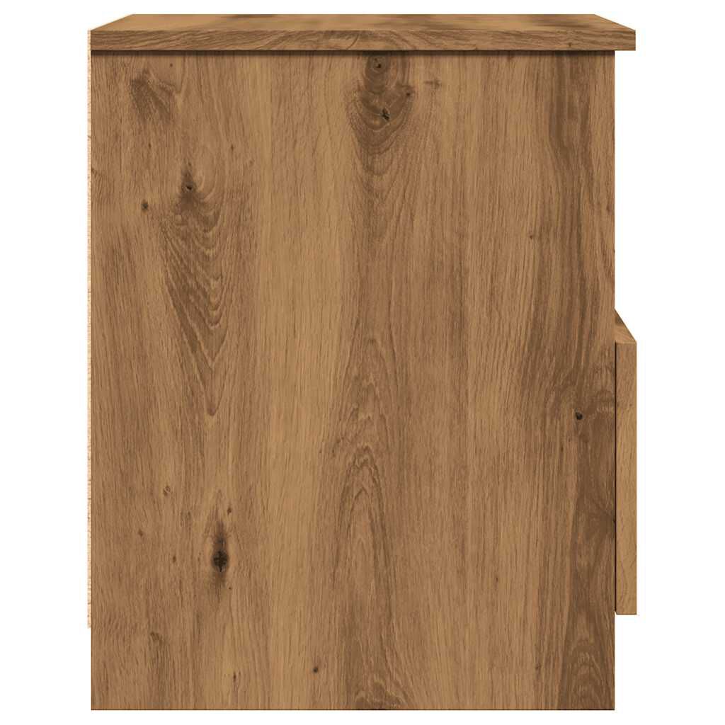 vidaXL Κομοδίνο ντουλάπι Artisan Oak 40x40x50 cm Κατασκευασμένο ξύλο