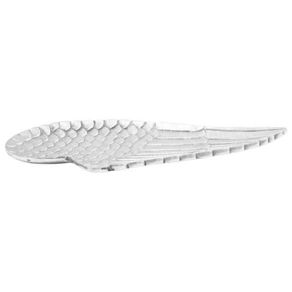 vidaXL Καλάθι Φρούτων 2 pcs Ασημί 40 x 18 x 4 εκ. Αλουμίνιο