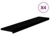 vidaXL &Pi;&alpha;&tau;ά&kappa;&iota;&alpha; &Sigma;&kappa;ά&lambda;&alpha;&sigmaf; 4 &tau;&epsilon;&mu;. &Kappa;&alpha;&phi;έ-&Mu;&alpha;ύ&rho;&omicron; 120x25x2 cm &Xi;ύ&lambda;&omicron; &Delta;&rho;&upsilon;ό&sigmaf;