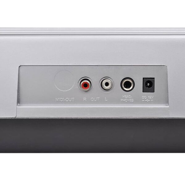 vidaXL &Eta;&lambda;&epsilon;&kappa;&tau;&rho;&iota;&kappa;ό &Sigma;&upsilon;&nu;&theta;&epsilon;&sigma;ά&iota;&zeta;&epsilon;&rho; &Sigma;&epsilon;&tau; 61 &Pi;&lambda;ή&kappa;&tau;&rho;&omega;&nu; &Alpha;&sigma;&eta;&mu;ί &kappa;&alpha;&iota; &Mu;&alpha;ύ&rho;&omicron;