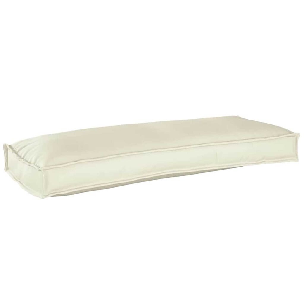 vidaXL Σετ Μαξιλαριών Πάγου 2 pcs Κρεμ 100 x 40 x 8 εκ Ύφασμα Oxford