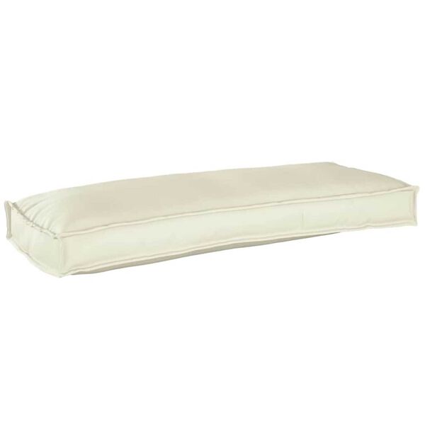 vidaXL Σετ Μαξιλαριών Πάγου 2 pcs Κρεμ 100 x 40 x 8 εκ Ύφασμα Oxford