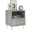 vidaXL Κομοδίνο Γκρι Sonoma 40 x 35 x 47,5 εκ. από Επεξεργασμένο Ξύλο