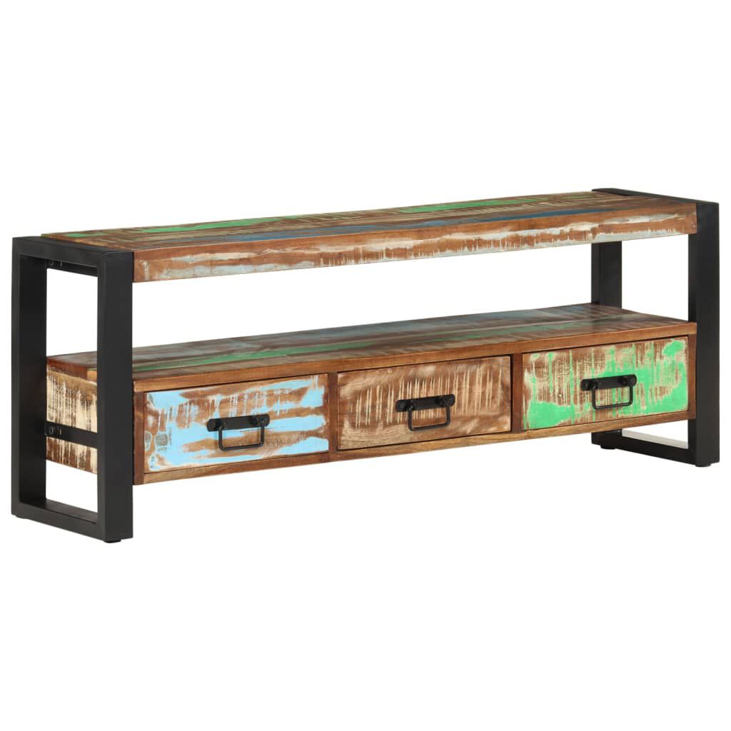 vidaXL Έπιπλο Τηλεόρασης 120 x 30 x 45 εκ. από Μασίφ Ανακυκλωμένο Ξύλο