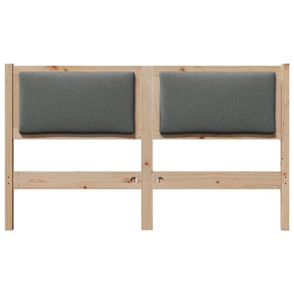 vidaXL Κεφαλάρι Άλλο Καφέ 150 cm Μασίφ ξύλο πεύκου