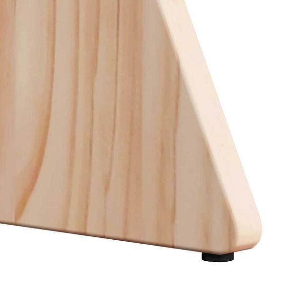 vidaXL Τραπεζάκι σαλονιού 3 pcs Φυσικό 49 x 49 x 30 εκ.